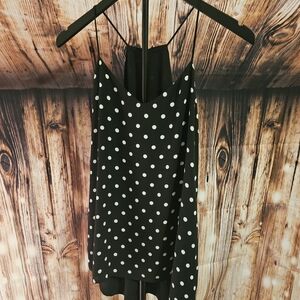 Express Black Halter Blouse